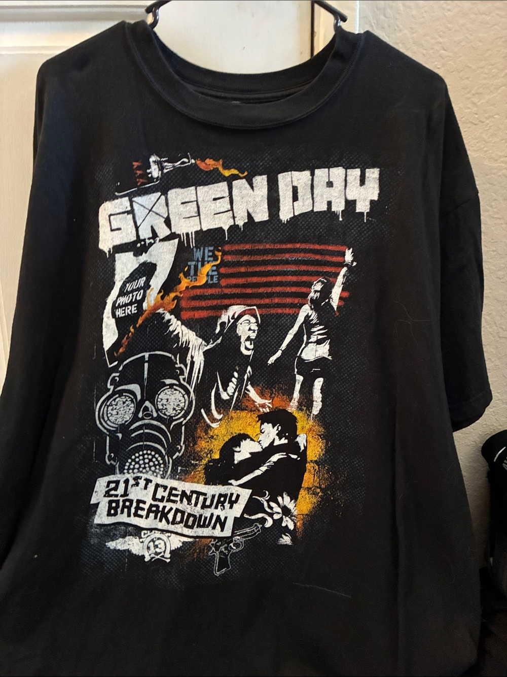 21st Century Breakdown Graphic Black Men's T-Shirt